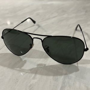 Ray Ban 58mm Aviator sunglasses
